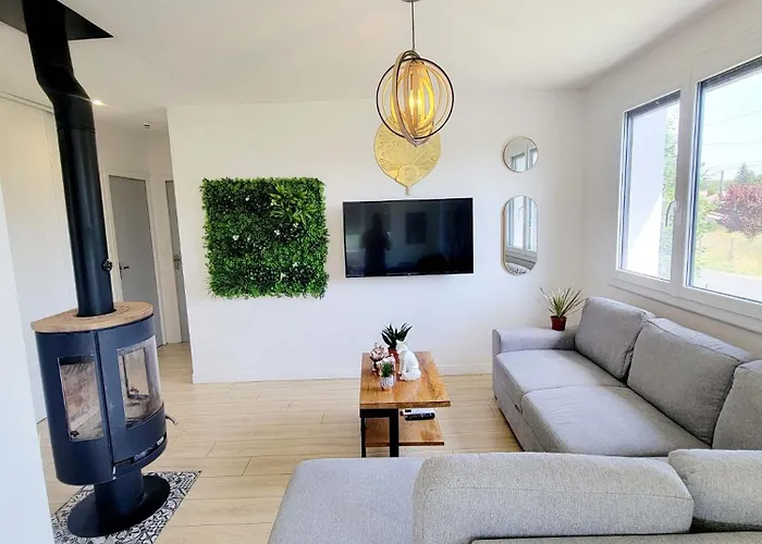 ヴィラ Design Jacuzzi Et Clim Brens